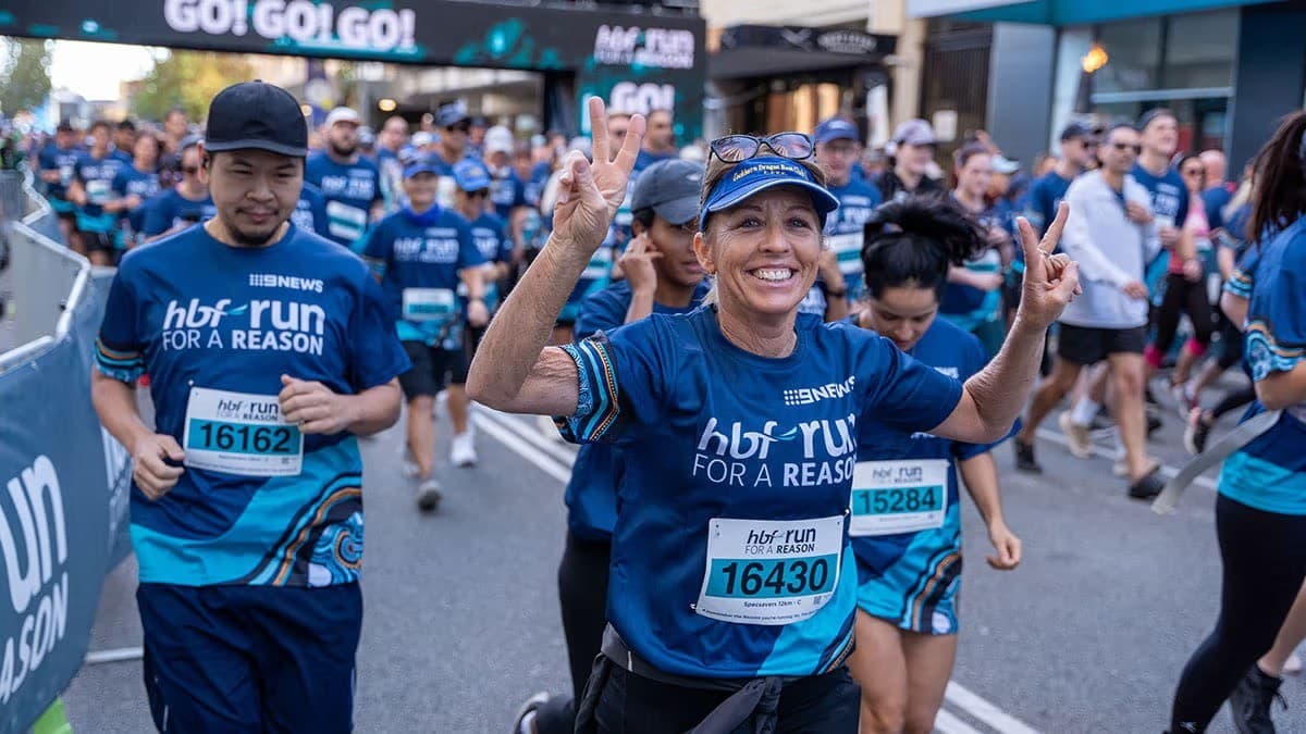 HBF Run for a Reason — runner's knee and patellofemoral pain